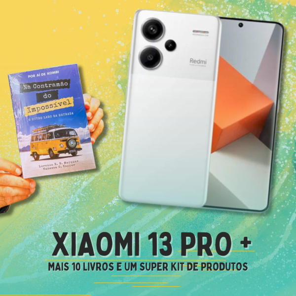 Smartphone Xiaomi 13 Pro + 10 livros do PDK nas cotas premiadas